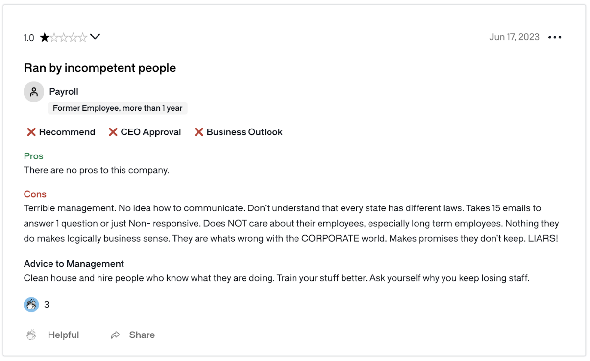 Employee Review 9